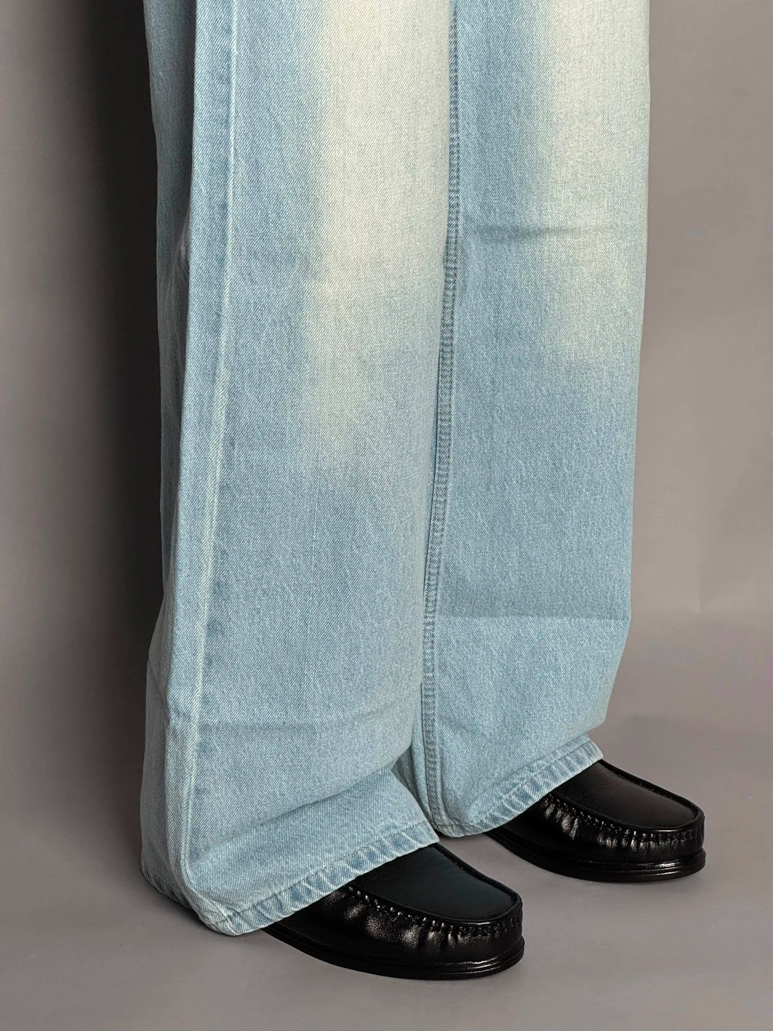 Ice blue wash