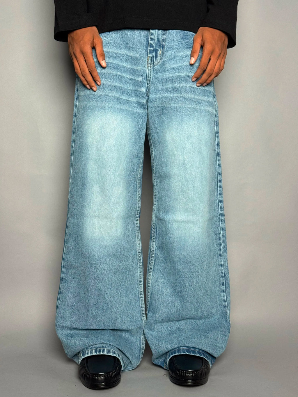 Light Ice Blue Wash