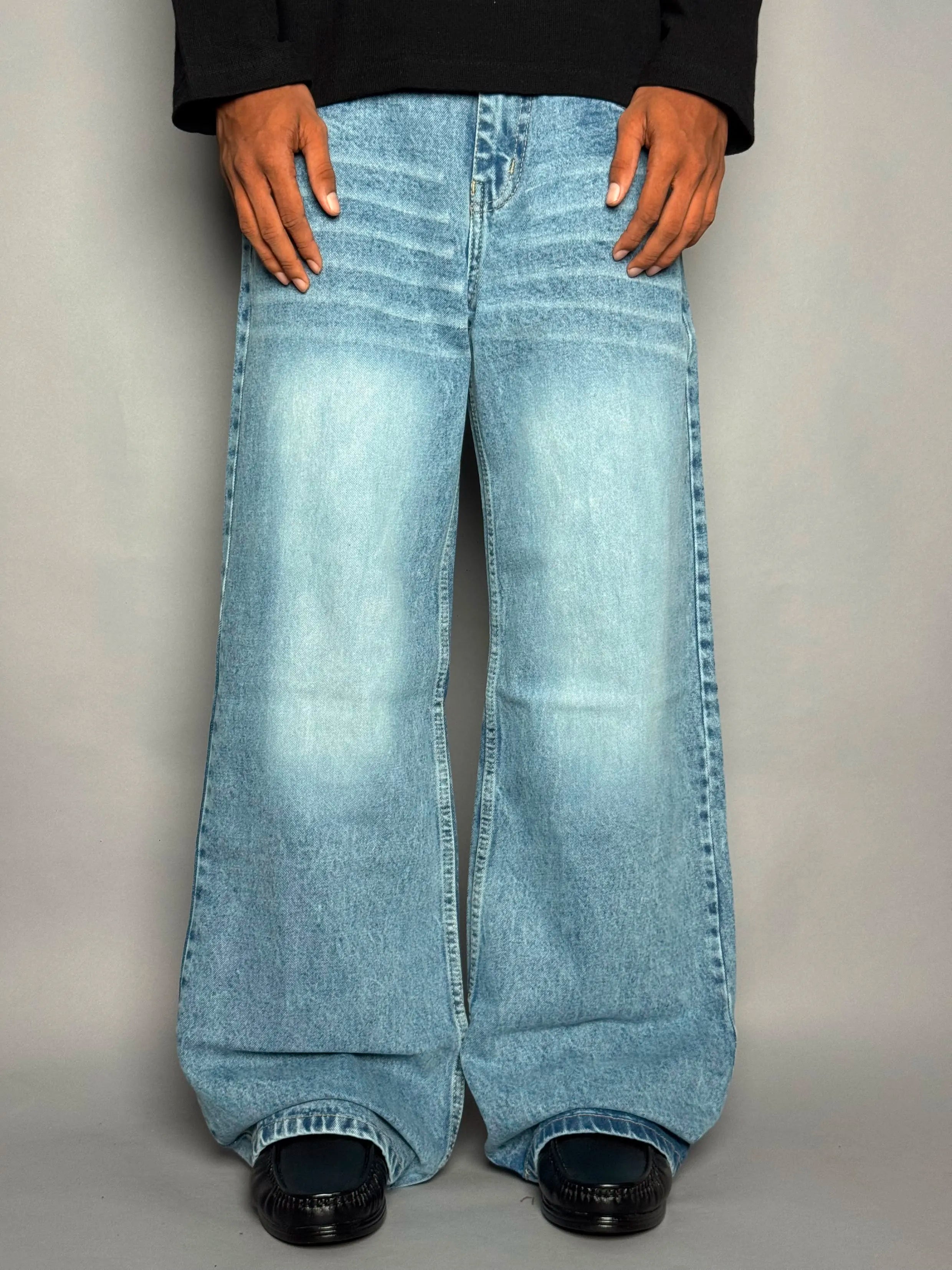 Light Ice Blue Wash