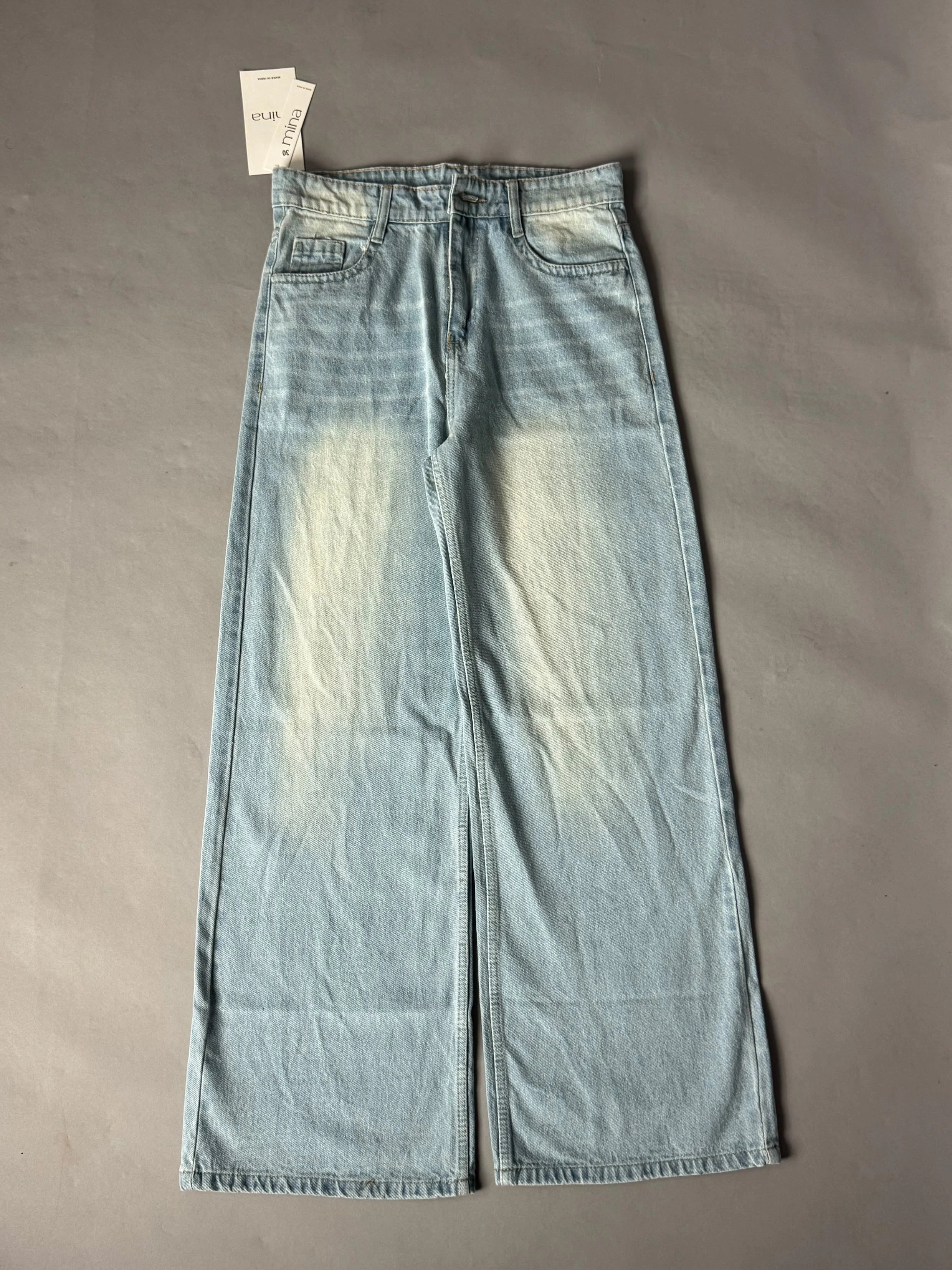 Ice blue wash