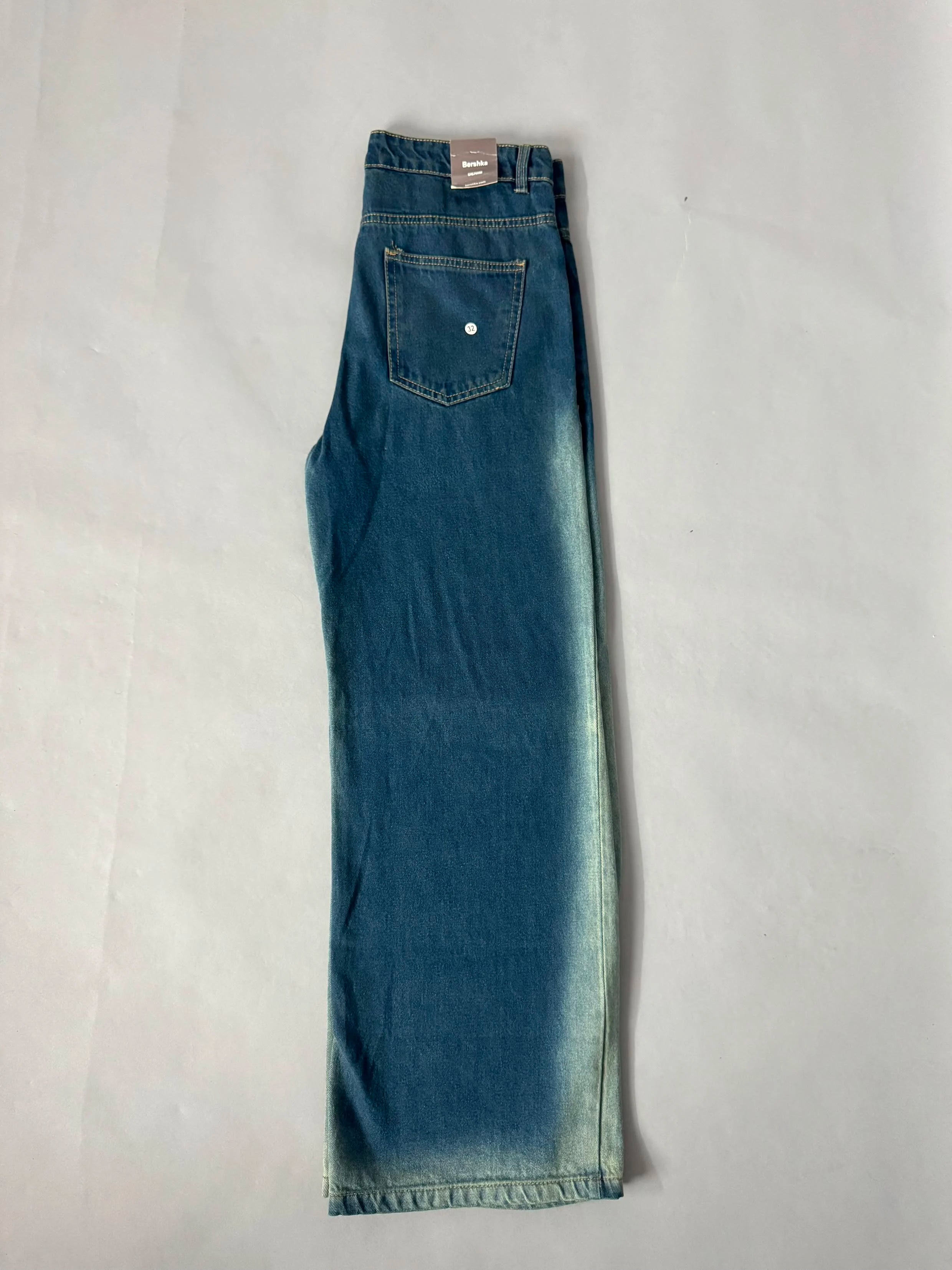 Vintage Ocean Blue Wash