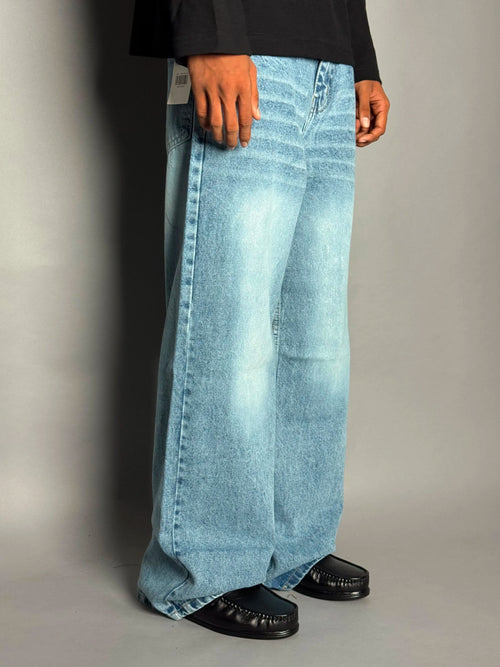 Light Ice Blue Wash