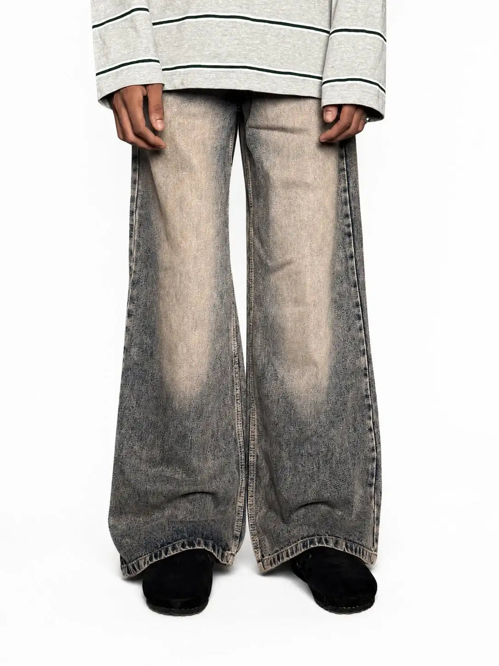 Grey Acid Wash