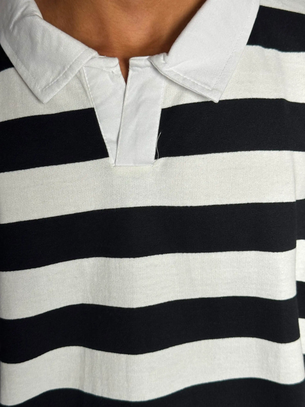 Striped Rugby Polo