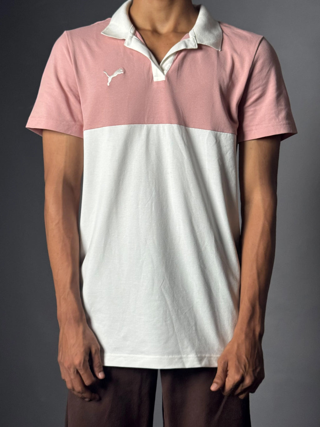 Polo Soft Pastel Pink / White
