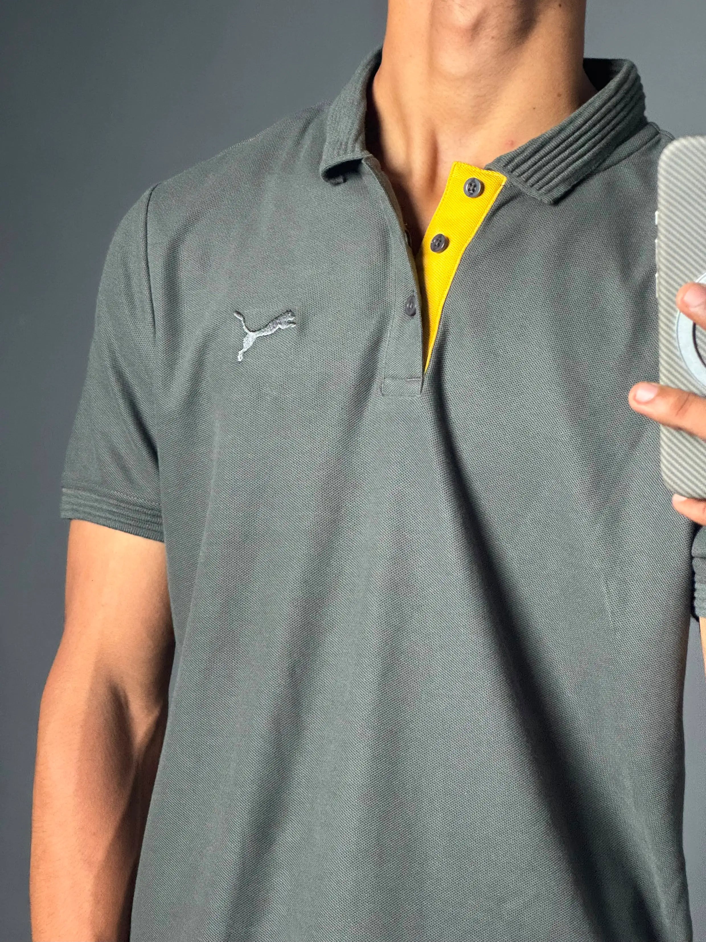 Polo Dark Olive Grey