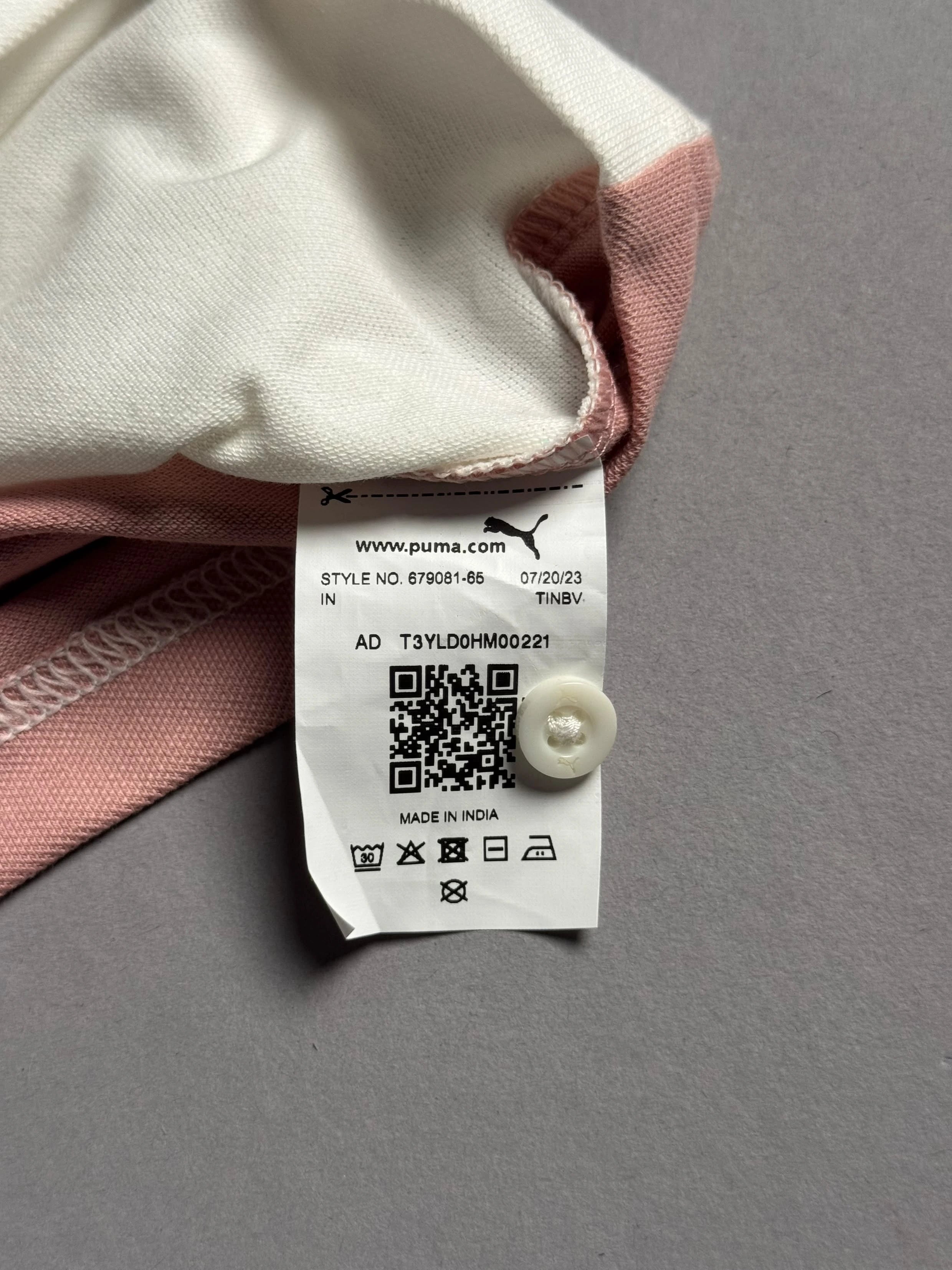 Polo Soft Pastel Pink / White