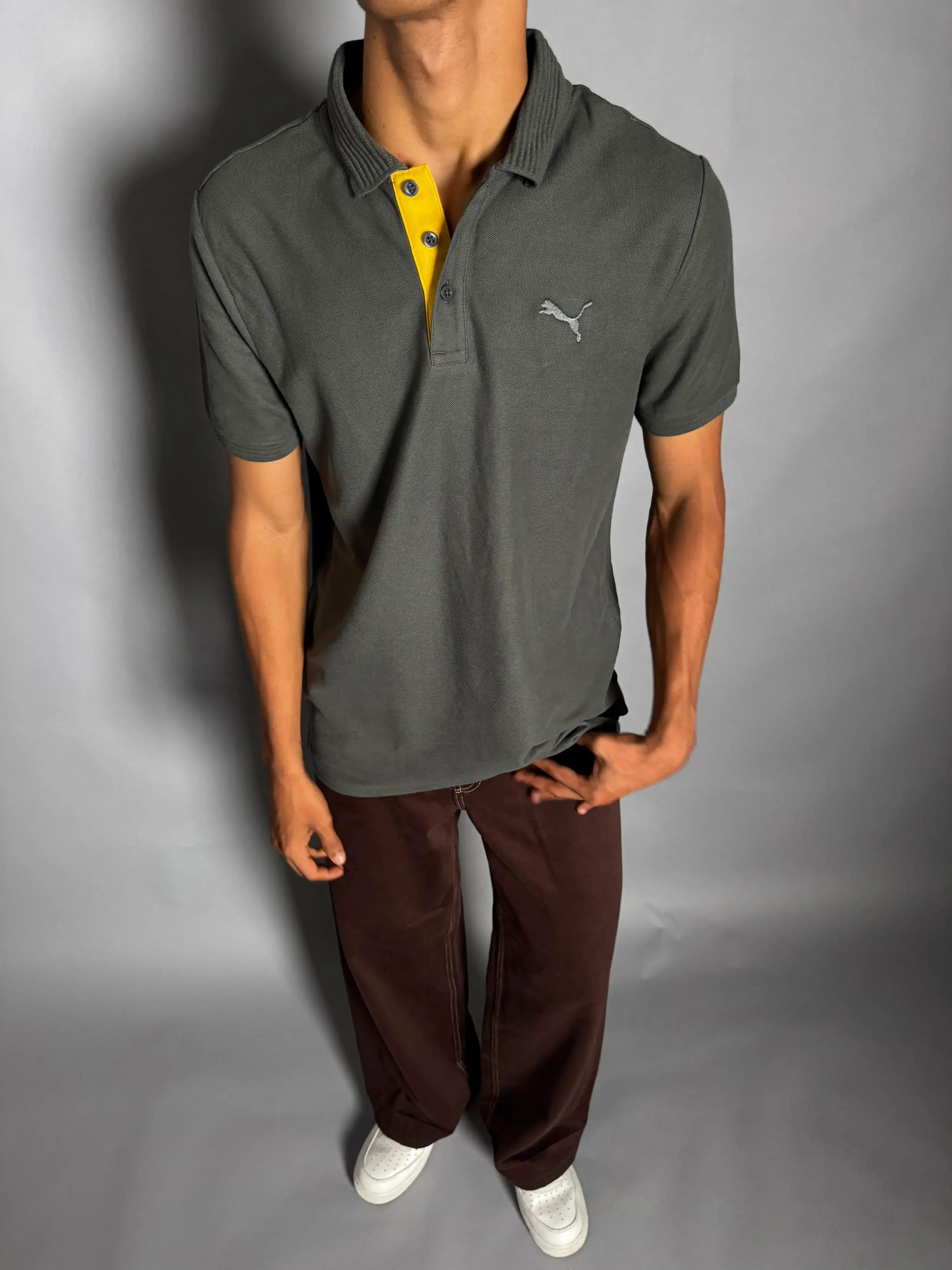 Polo Dark Olive Grey