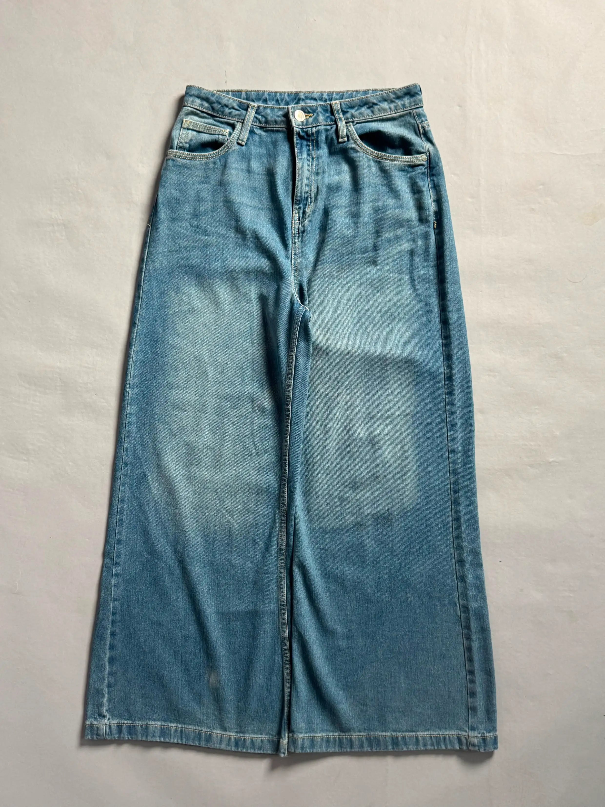 Light Blue Wide-Leg
