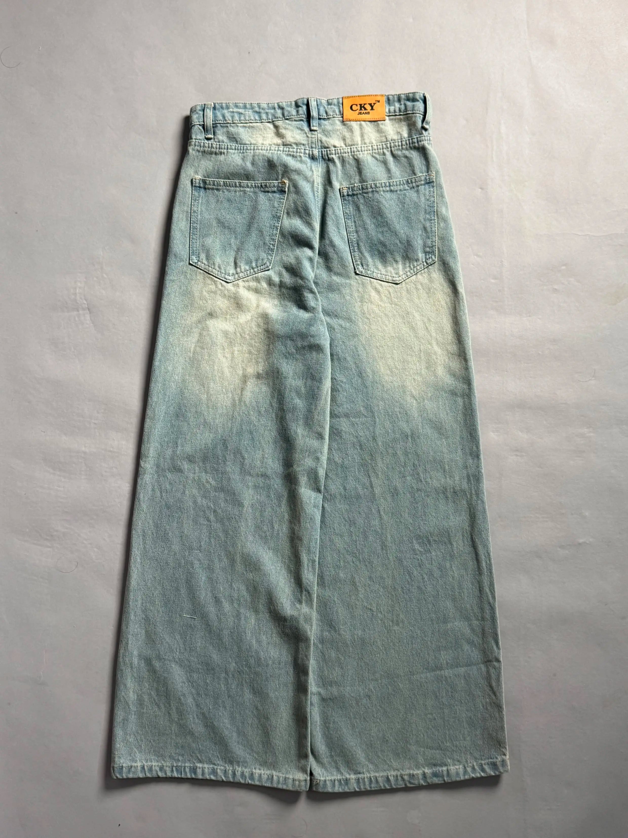 light blue vintage wash