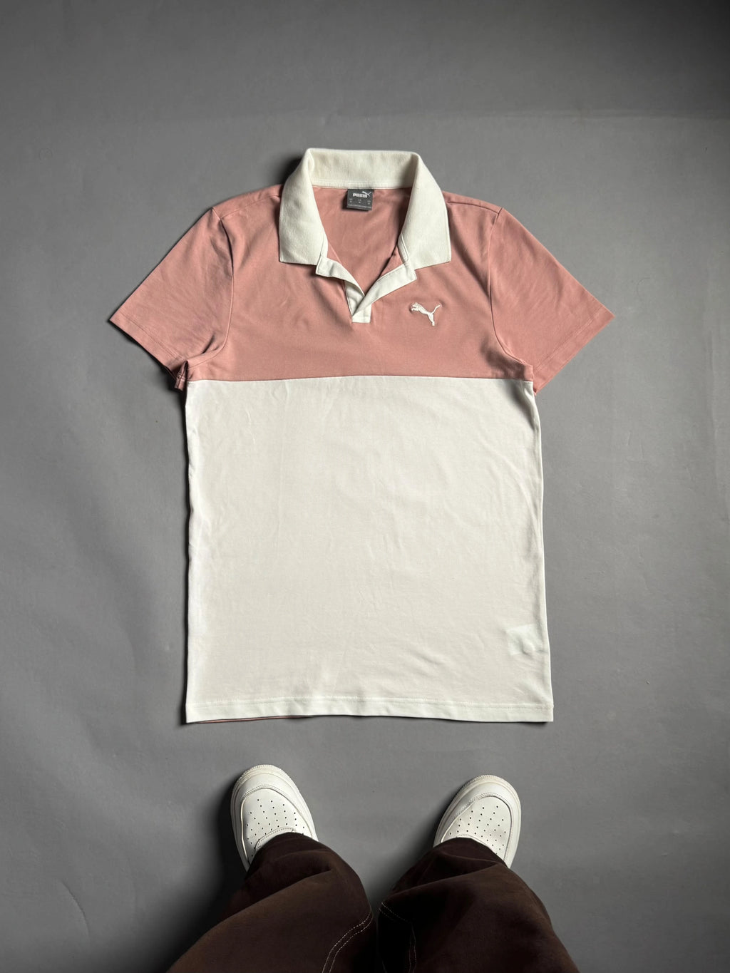 Polo Soft Pastel Pink / White