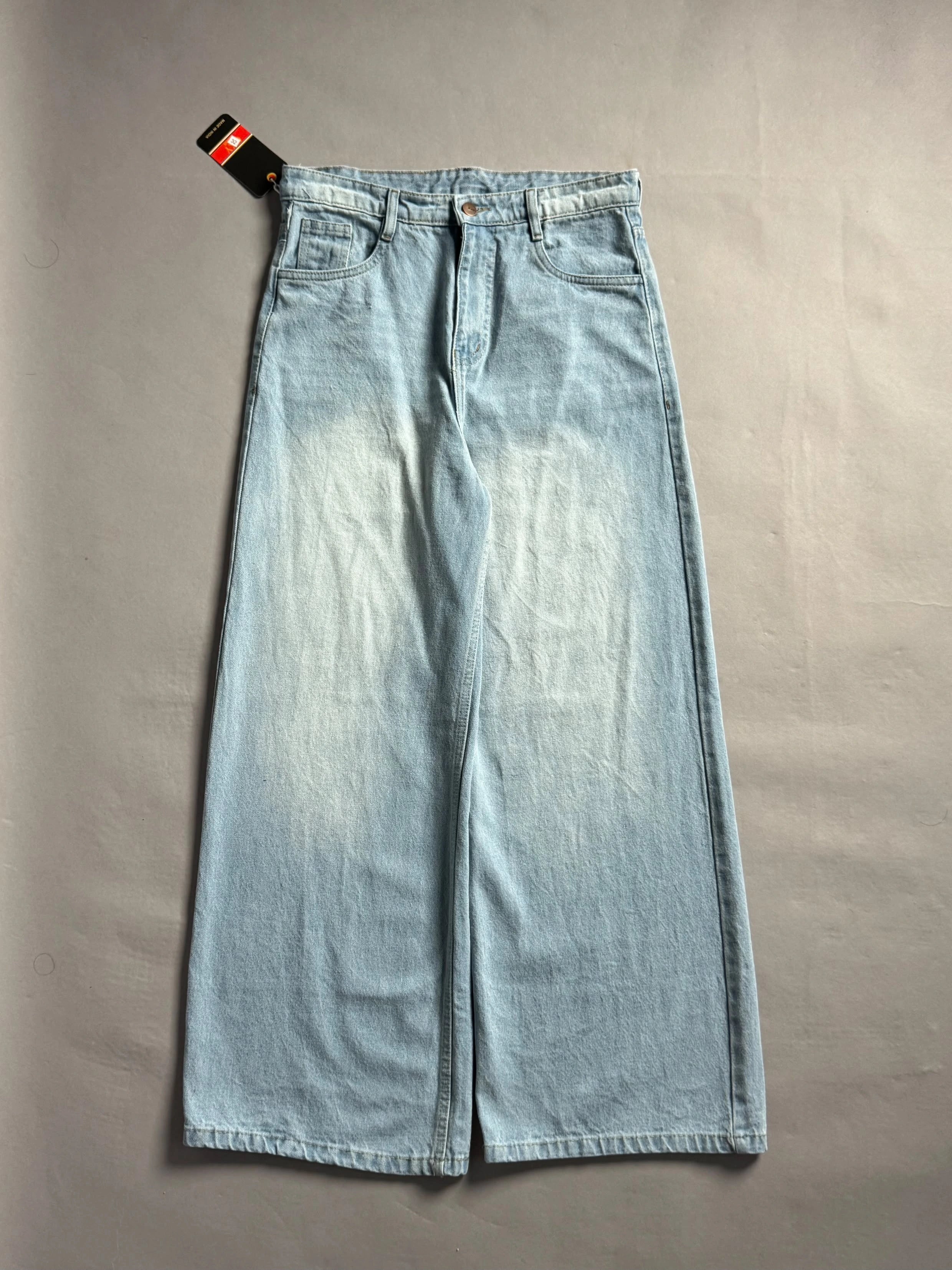 Ice blue Wide-leg