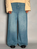 Light Blue Wide-Leg