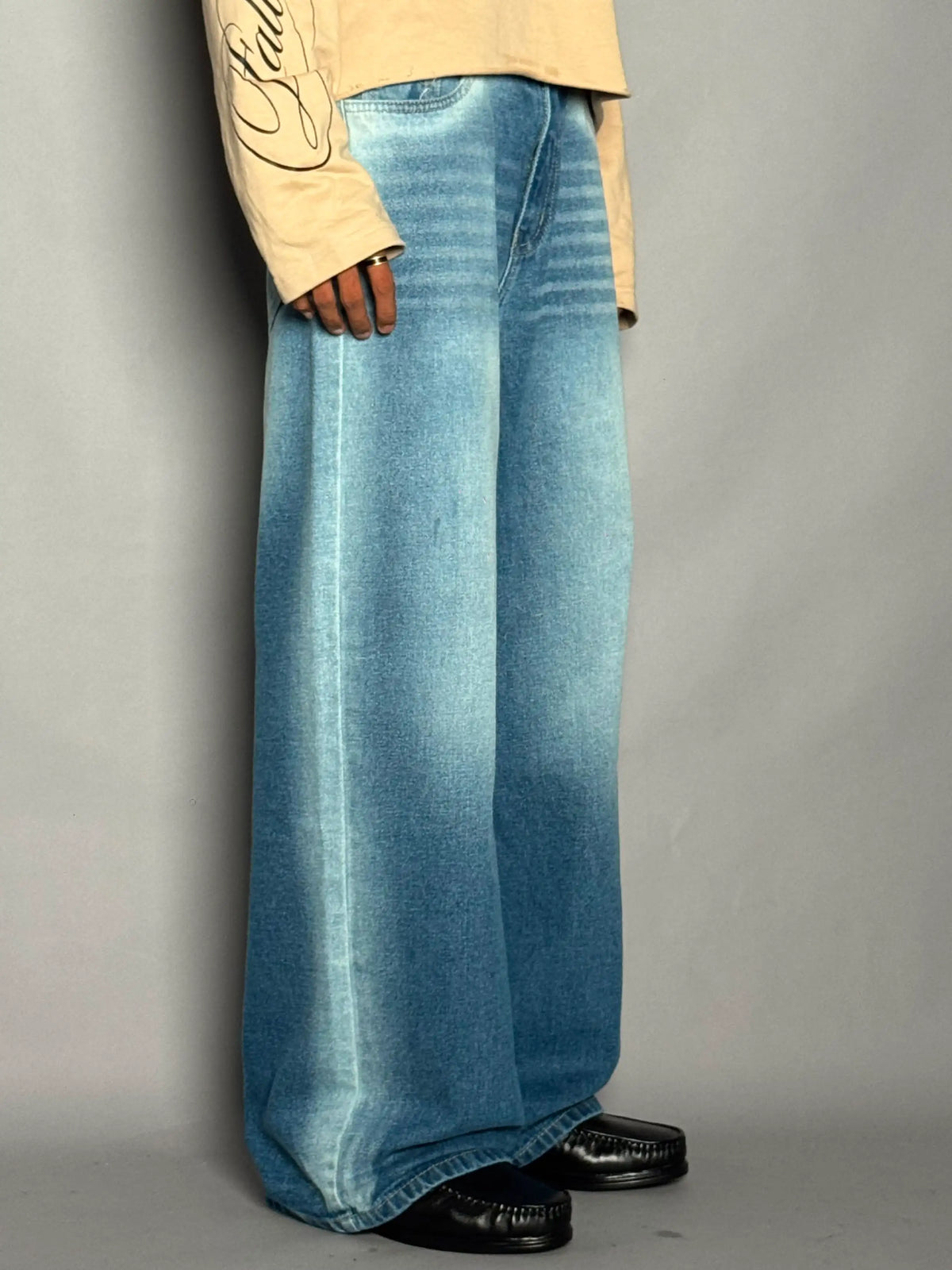 Light Blue Washed