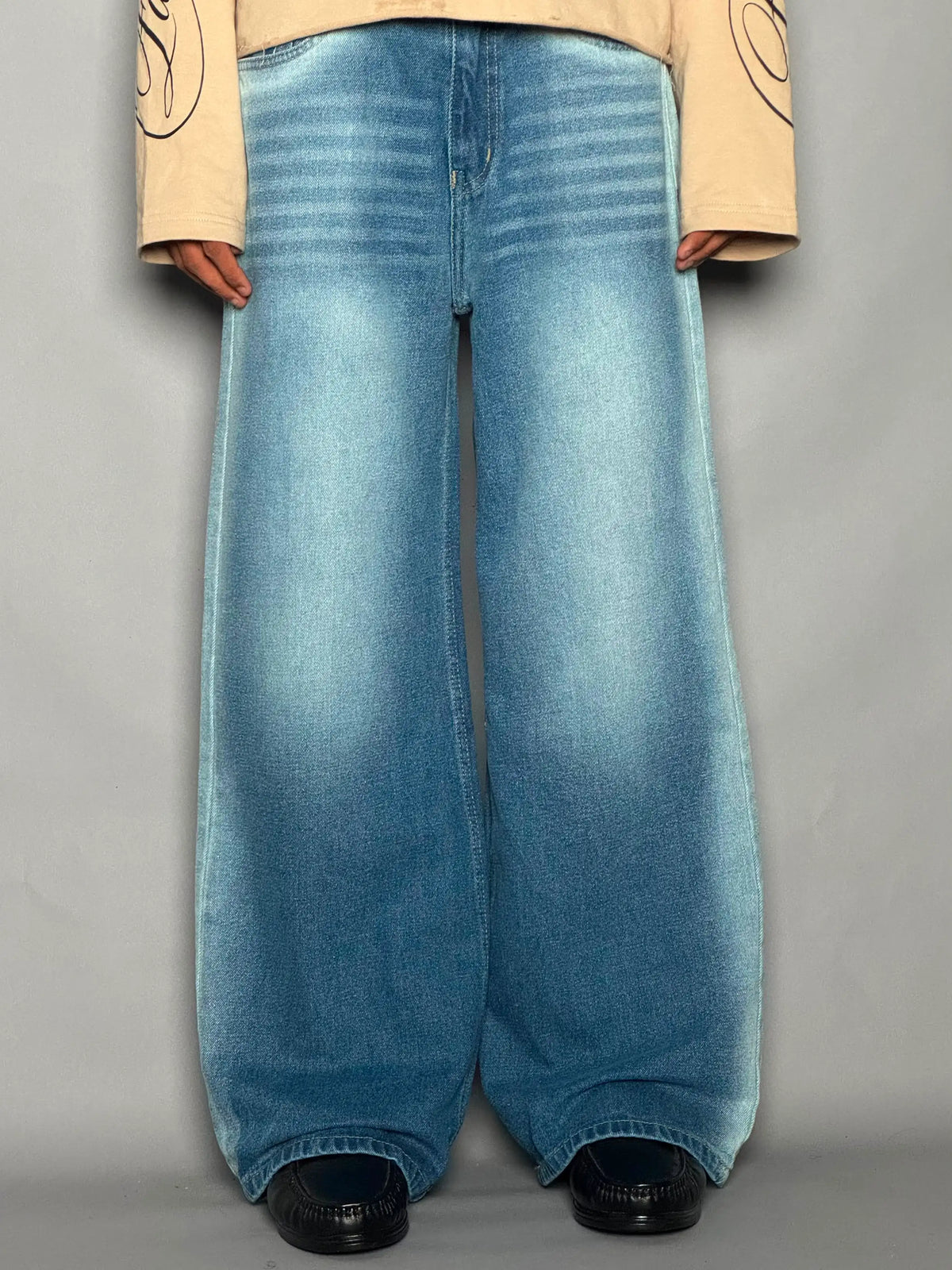 Light Blue Washed