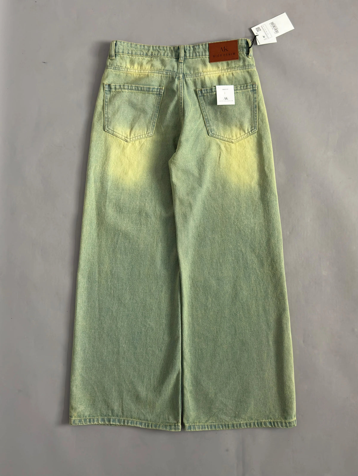 Pistachio Green Washed