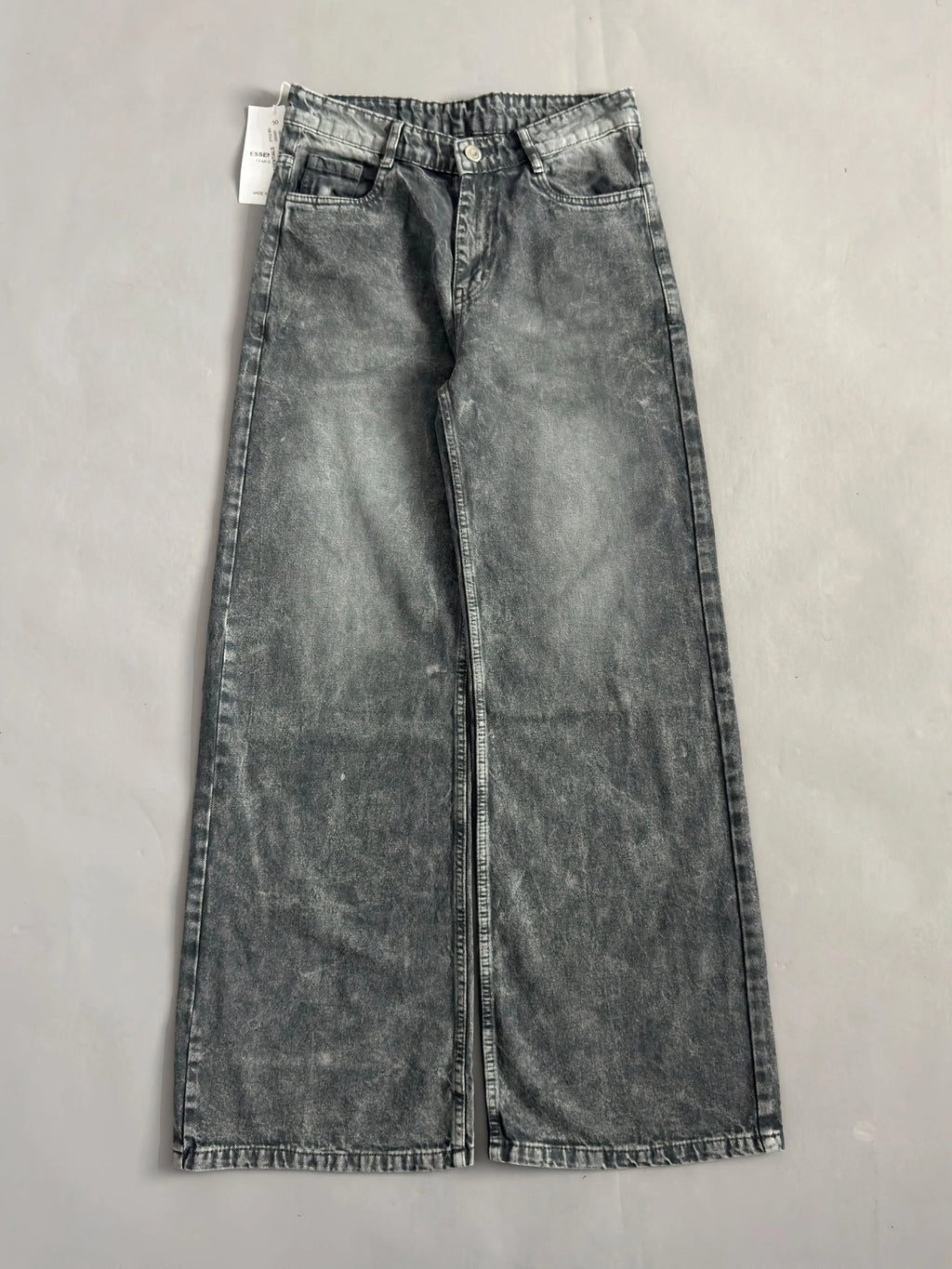 Charcoal Grey Washed