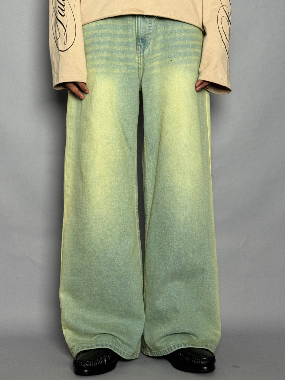 Pistachio Green Washed