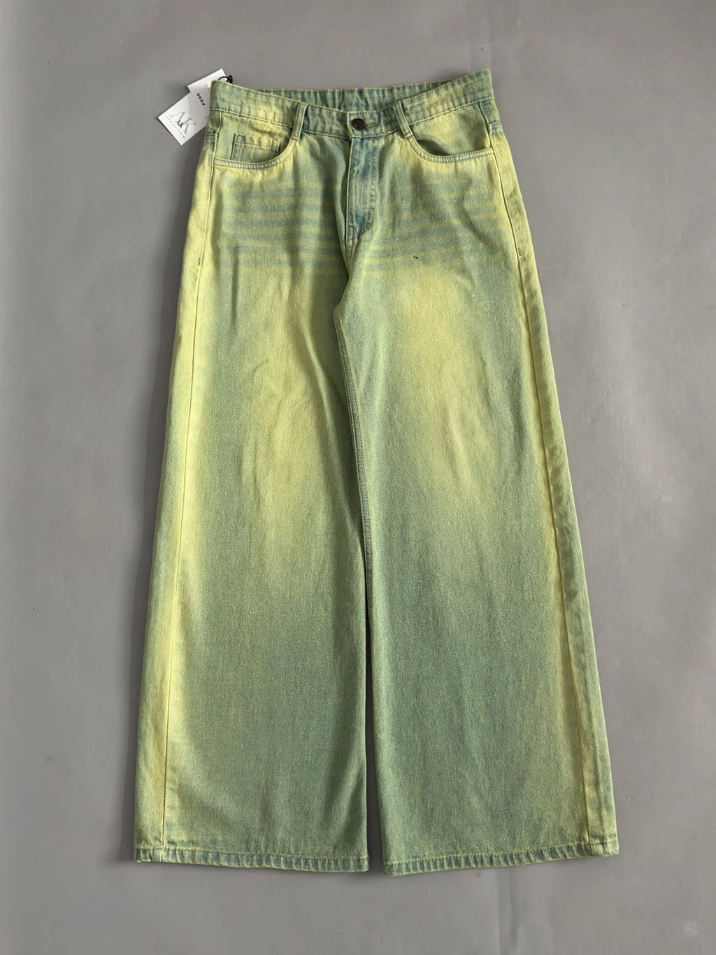 Pistachio Green Washed
