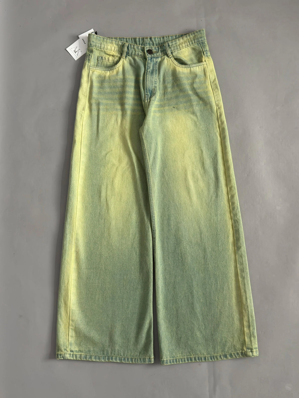 Pistachio Green Washed