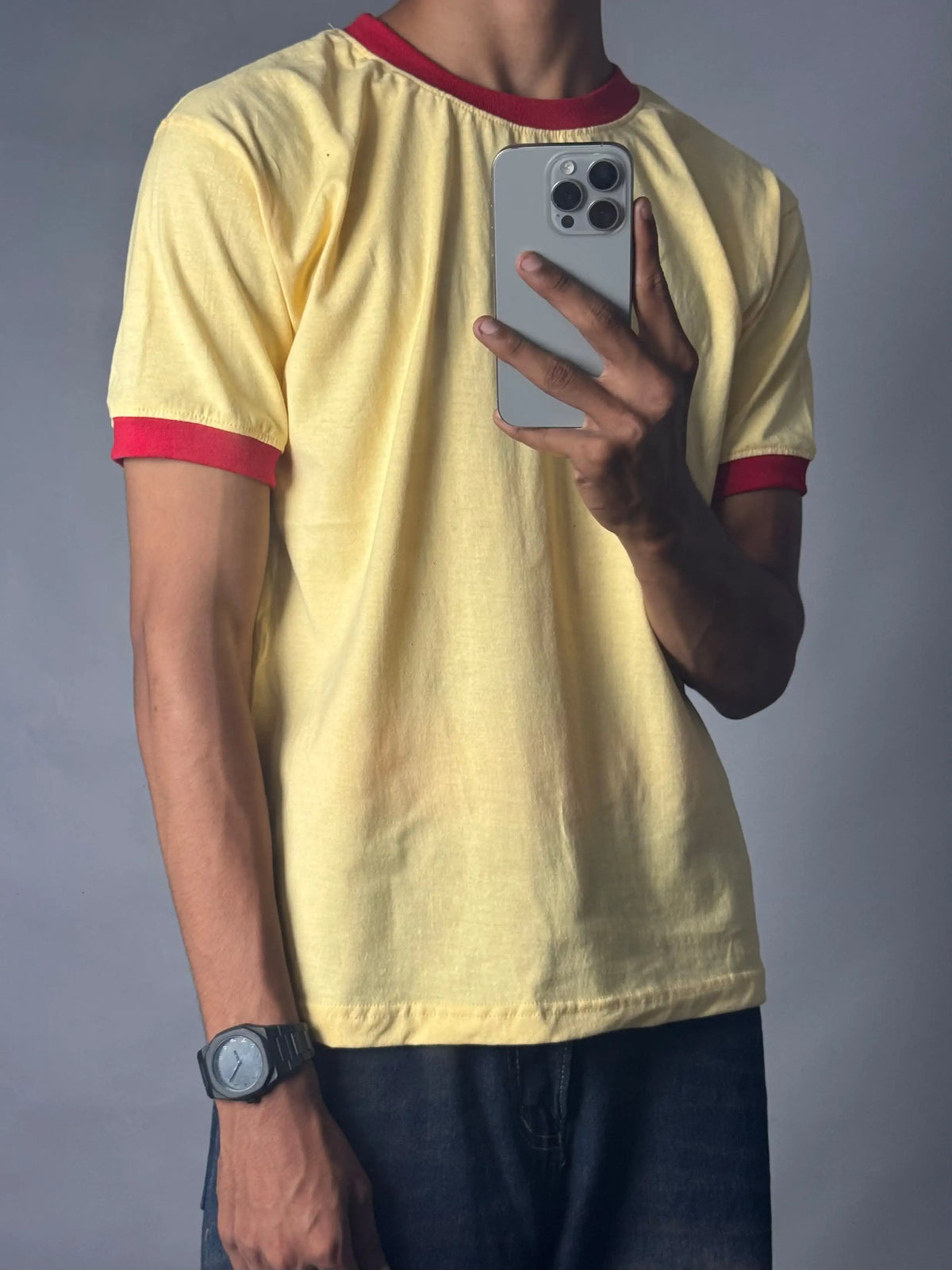 PALE YELLOW RINGER
