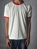 WHITE & RED RINGER
