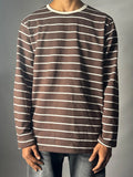 STRIPES-CHOCLATE BROWN
