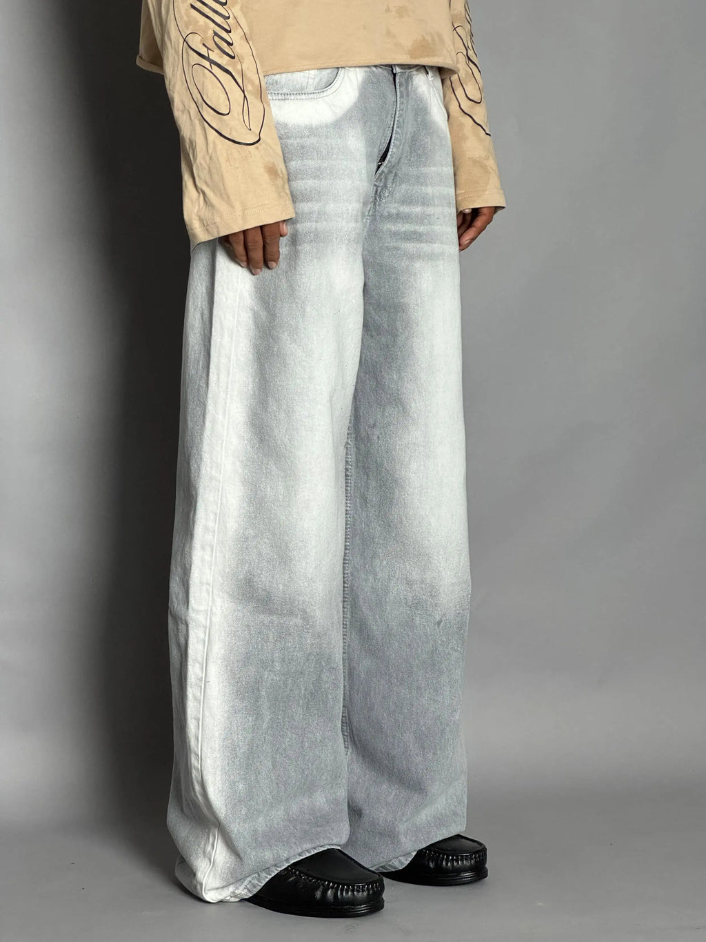 Silver Shade Wide-Leg
