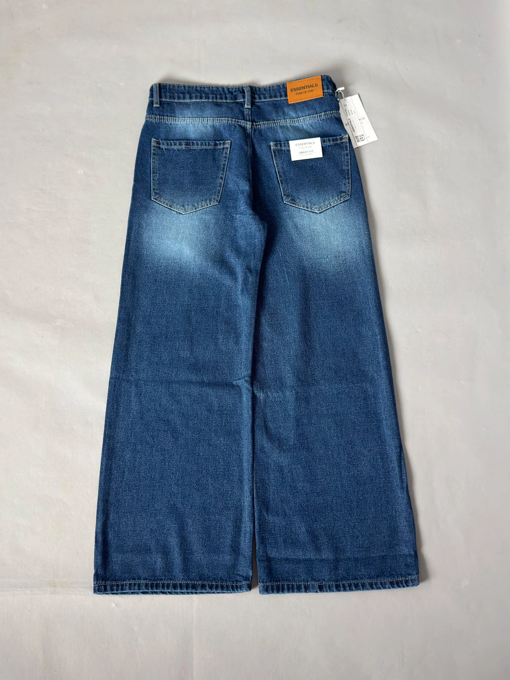 Ash Blue Wide-Leg