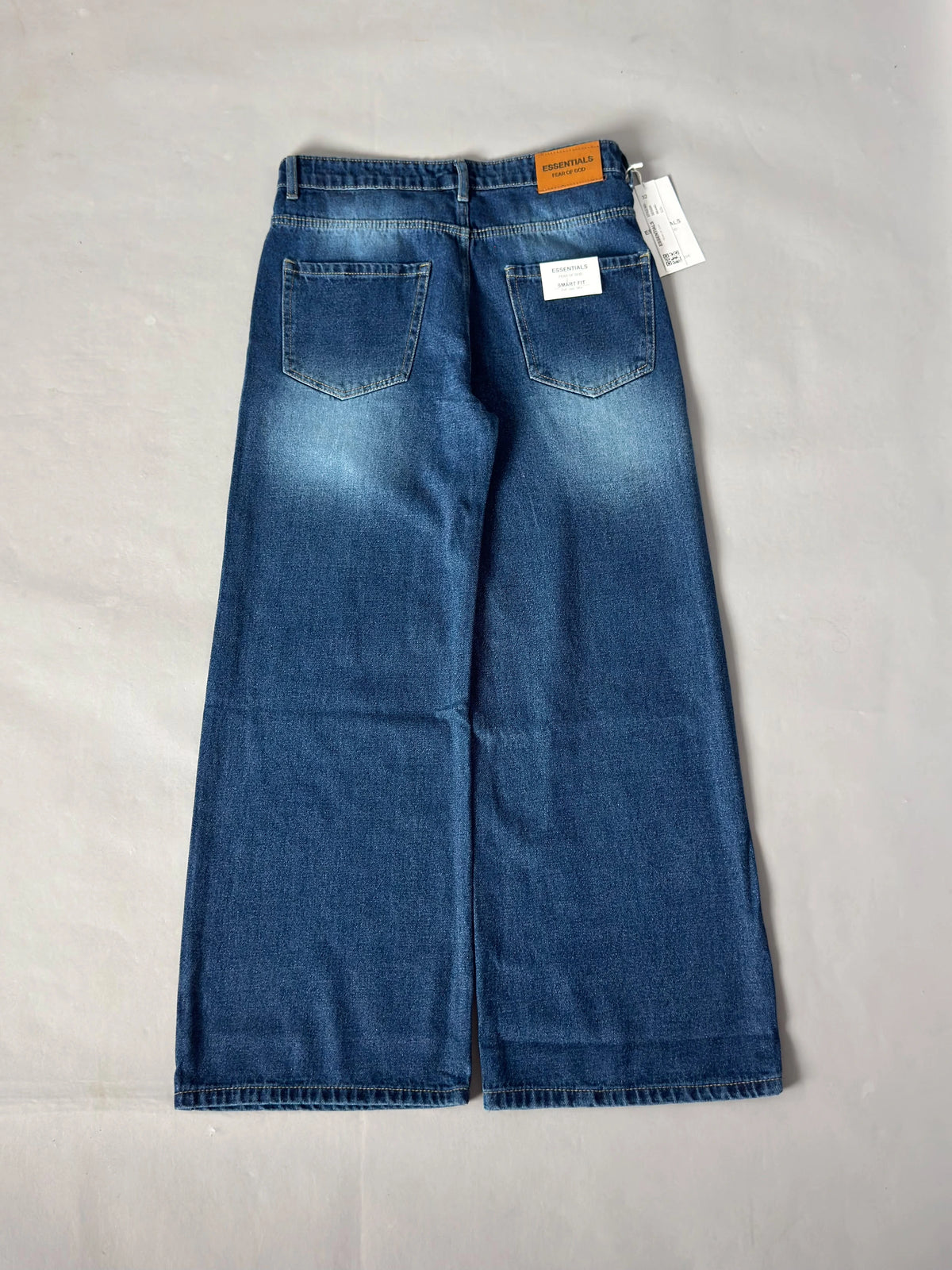 Ash Blue Wide-Leg