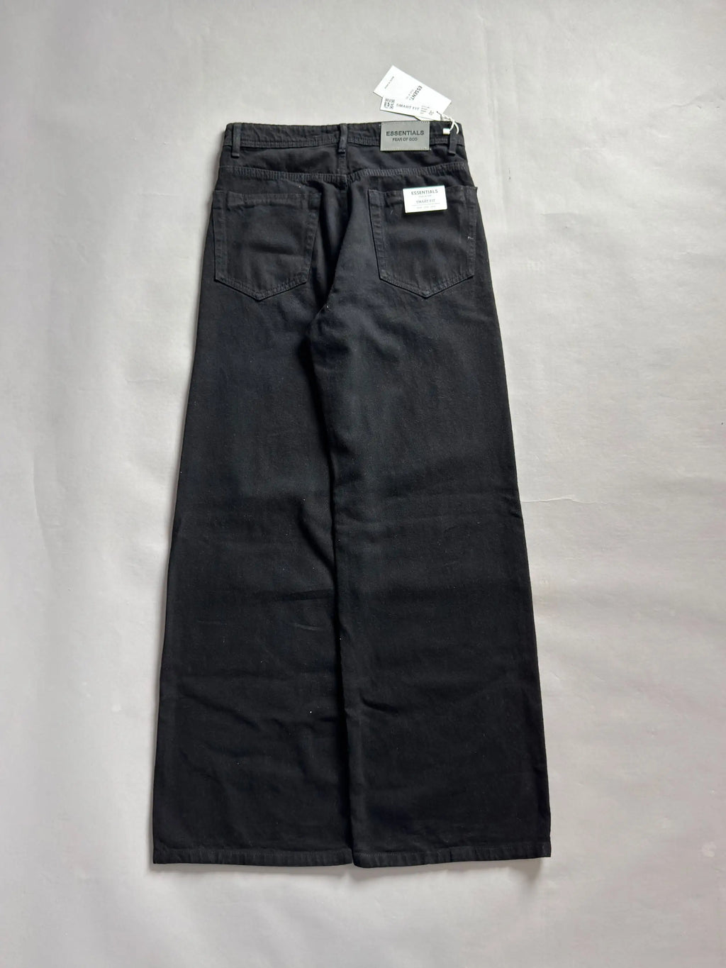 JET BLACK WIDELEG