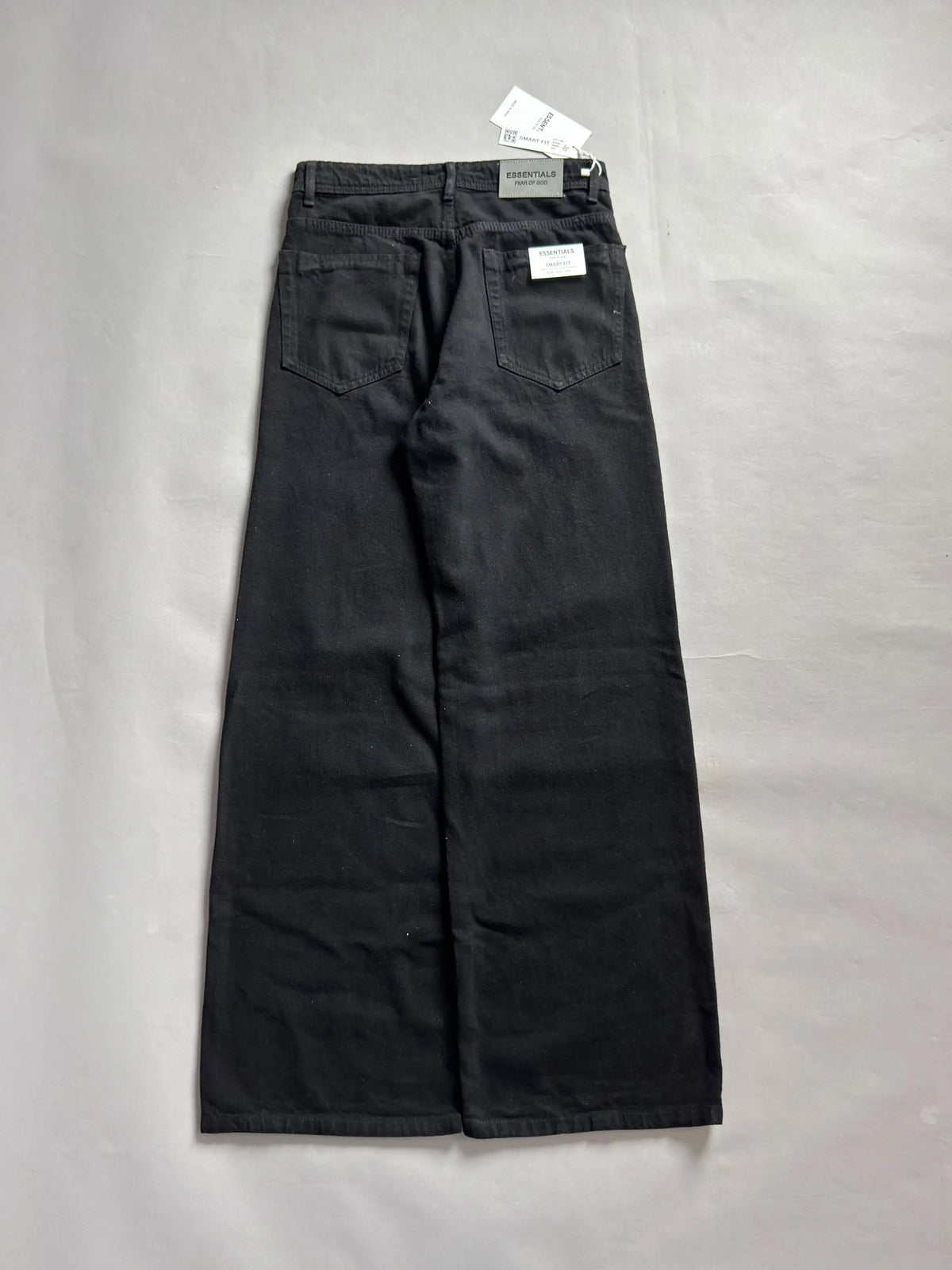 JET BLACK WIDELEG