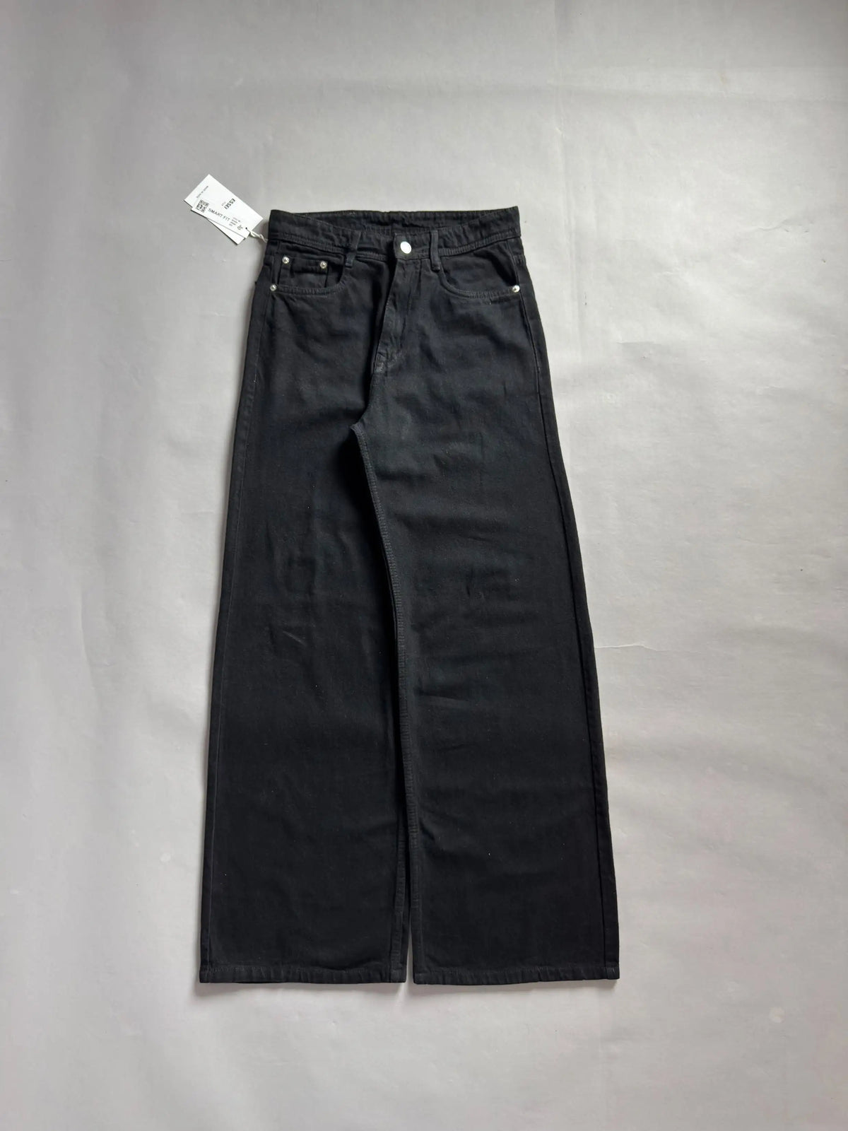 JET BLACK WIDELEG