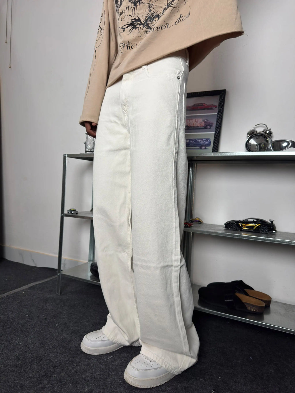 LIGHT CREAM WIDELEG